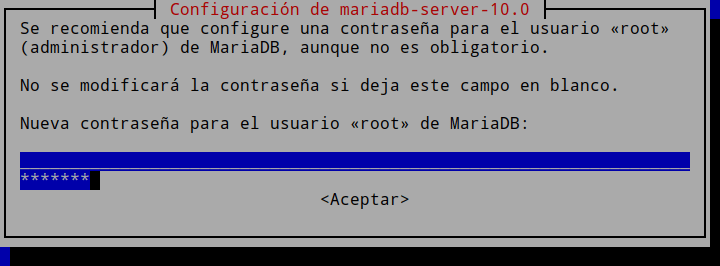 Instalación MariaDB 1