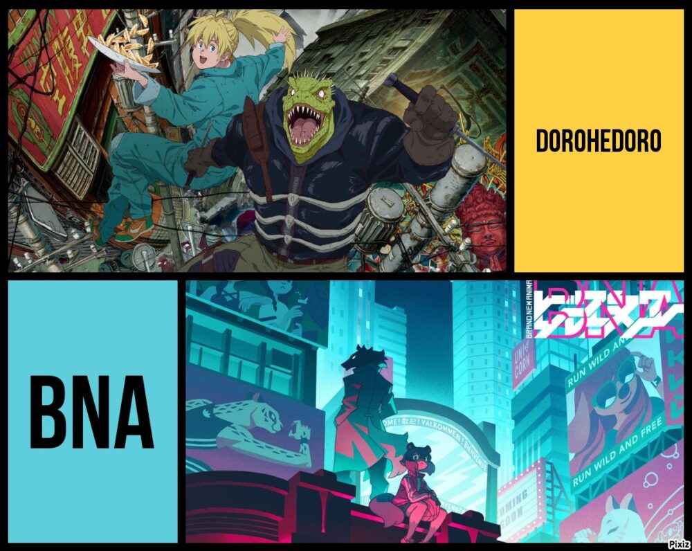 Dorohedoro y BNA los nuevos animes originales de Netflix
