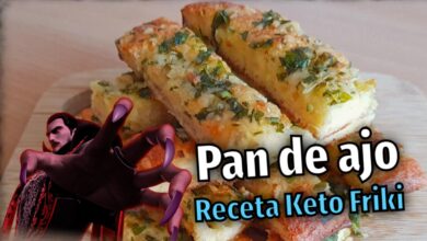 Receta Keto Friki: Pan de ajo