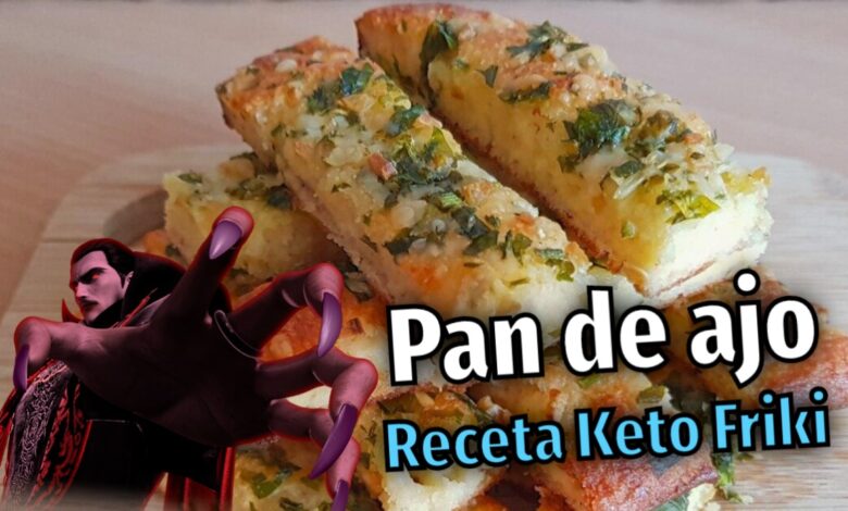 Receta Keto Friki: Pan de ajo